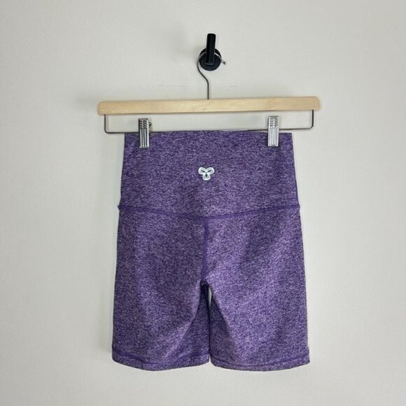 Aritzia TNA Action Cozy Fig Purple Biker Shorts sz XS - Picture 3 of 5